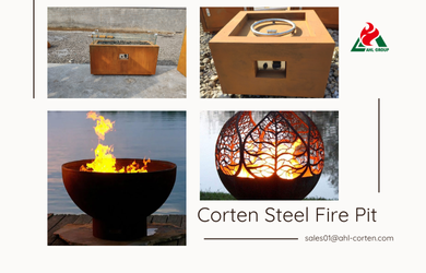 Corten Steel Fire Pit